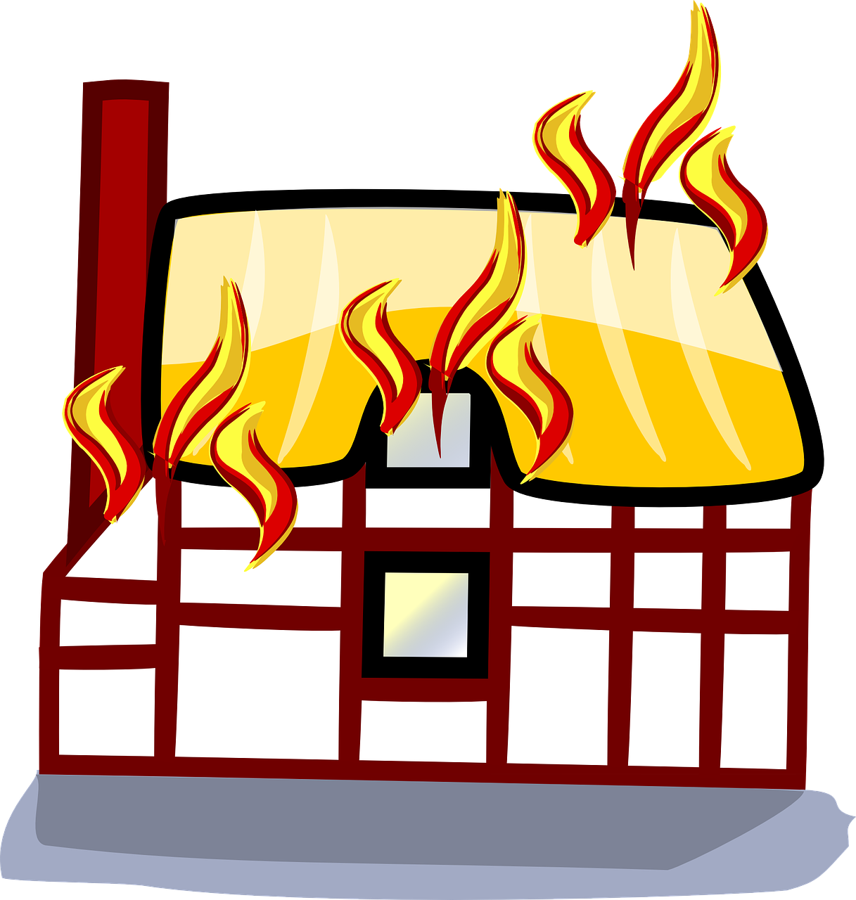 Duidelijke communicatie : the house is on fire